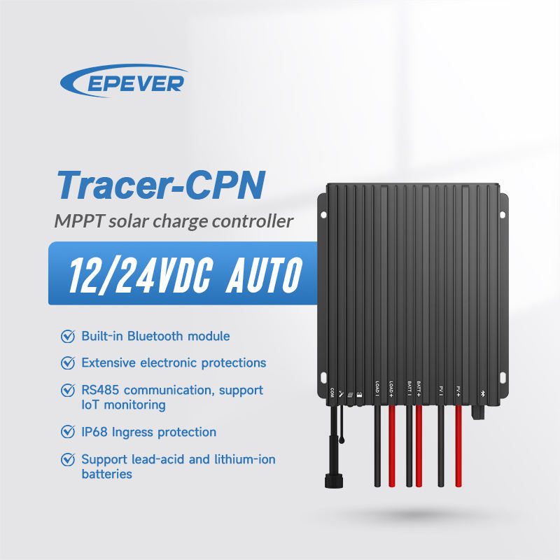 Renewable Energy Work - ตัวควบคุมการชาร์จพลังงานแสงอาทิตย์ Epever 20A 30A Tracer7810CPN MPPT