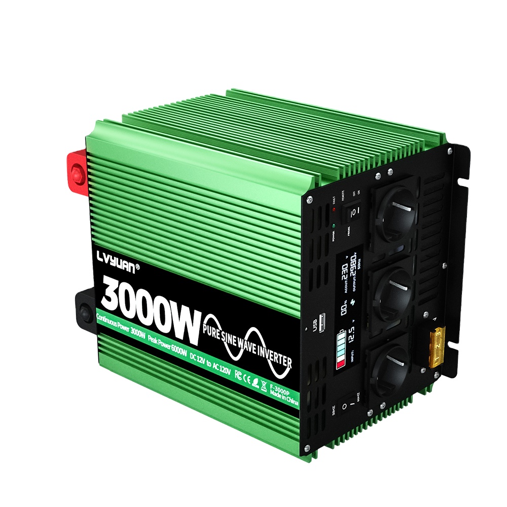 Pure Sine Wave Inverter - LVYUAN อินเวอร์เตอร์แปลงไฟรถยนต์ 3000W 6000W คลื่นไซน์บริสุทธิ์ DC