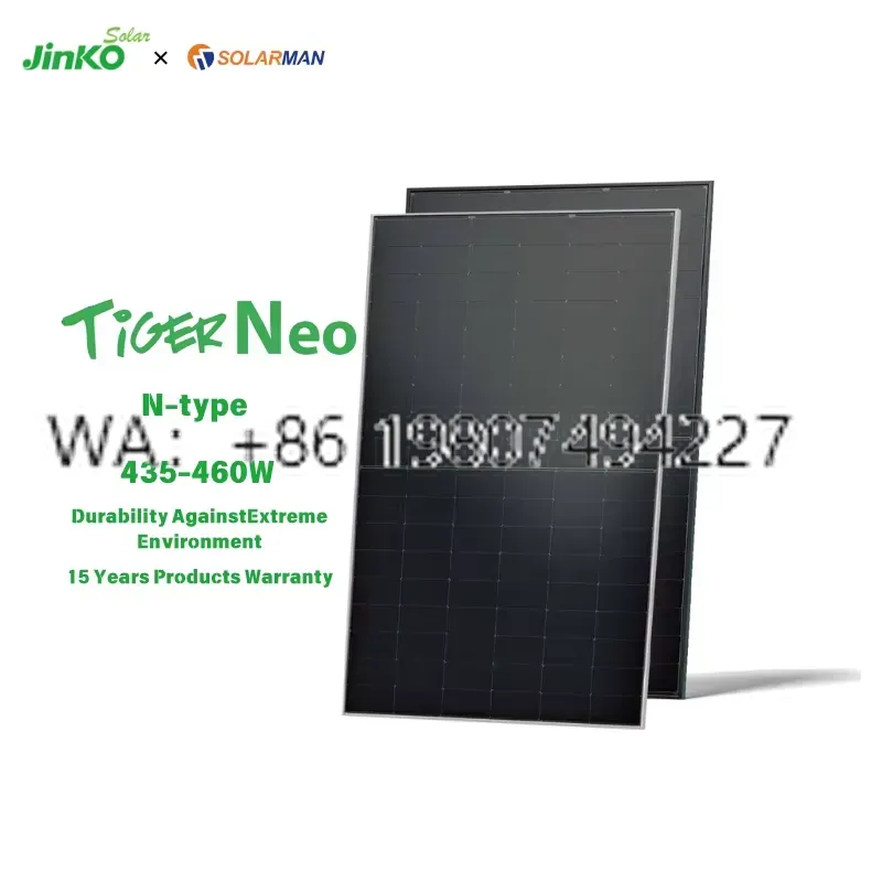 Jinko Solar Panel Tiger Neo - สำหรับแผงโซลาร์เซลล์ชนิดโมโนเฟเชียลแบบ N-type รุ่น JinKo Tiger Neo