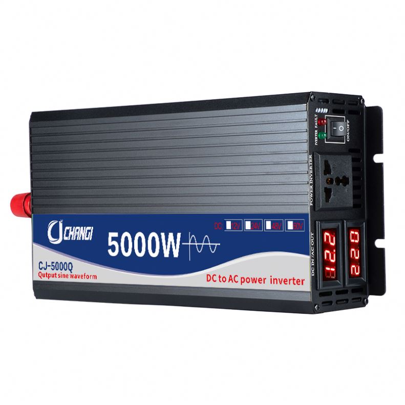Pure Sine Wave Inverter - อินเวอร์เตอร์คลื่นไซน์บริสุทธิ์ CHANGI 5000W เฟสเดียว 220V/50Hz 110V/60Hz