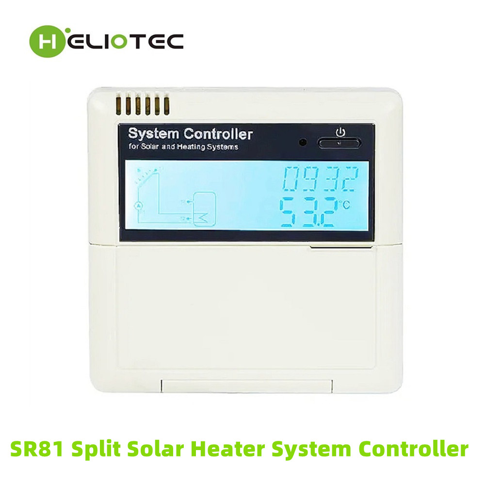 Renewable Energy Work - ตัวควบคุมพลังงานแสงอาทิตย์ Heliotec SR81 สำหรับระบบเครื่องทำน้ำอุ่นแบบแยกส่วน 1.5kW 3kW