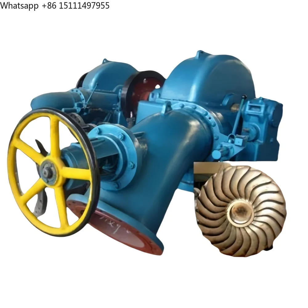 Renewable Energy Hydropower - เครื่องกำเนิดไฟฟ้าพลังน้ำแบบเพลตันฟรานซิสขนาดเล็ก กำลังผลิต 500 กิโลวัตต์ สำหรับการใช้งานพลังงานทดแทน