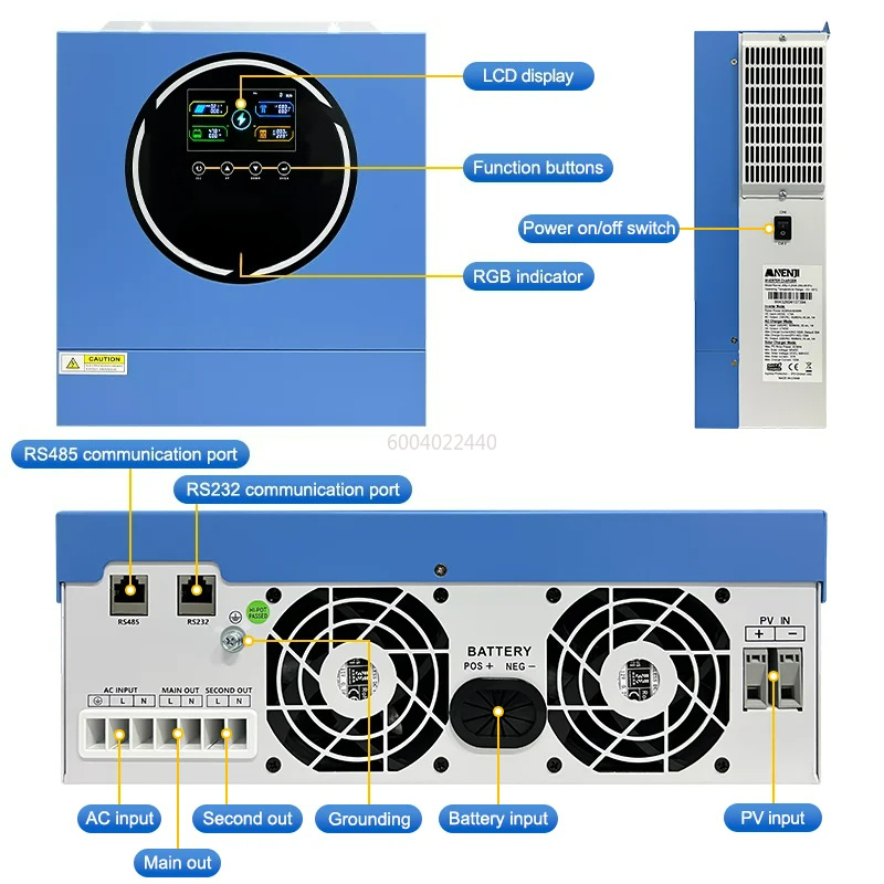 อินเวอร์เตอร์พลังงานแสงอาทิตย์ - Pure Sine Wave Inverter บทวิจารณ์และราคา