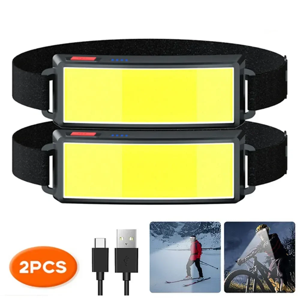 COB ไฟหน้า LED แบบพกพา ไฟหน้าส - Renewable Energy Battery บทวิจารณ์และราคา