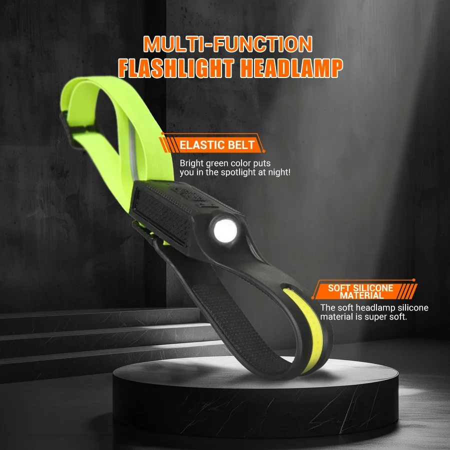 ไฟหน้าแบบ LED แบบชาร์จไฟได้ผ่า - Renewable Energy Battery บทวิจารณ์และราคา