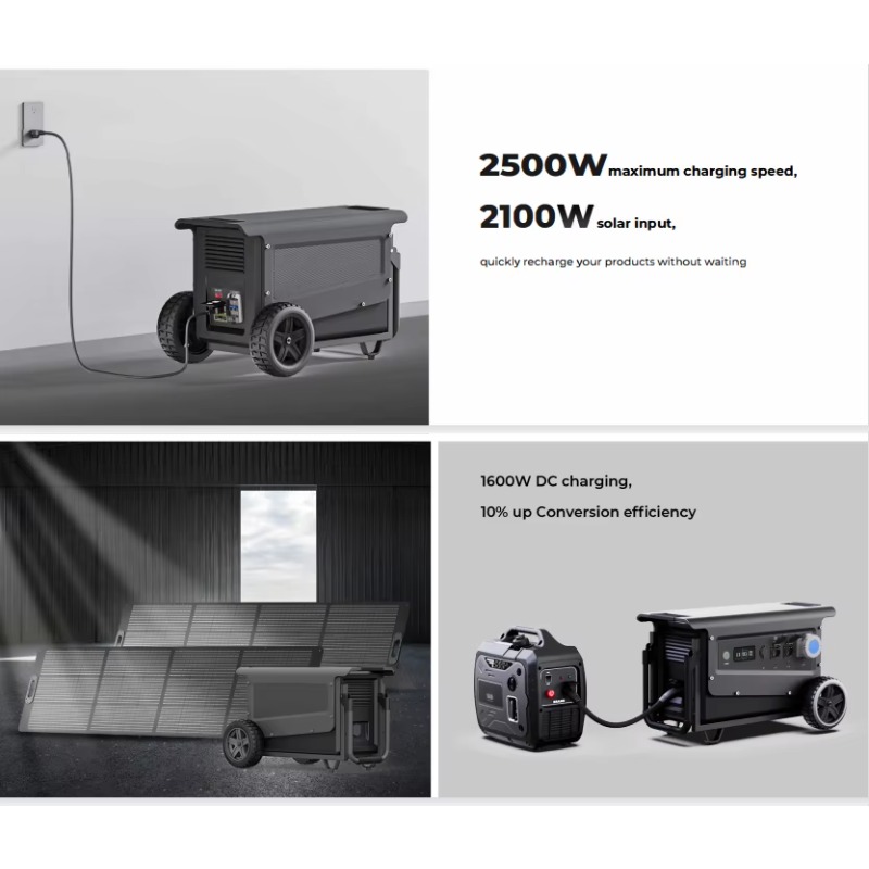 สถานีพลังงานแบบพกพา 5040WH 500 - Pure Sine Wave Inverter บทวิจารณ์และราคา