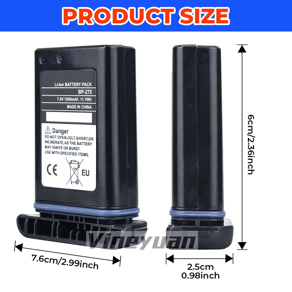 BP-275 7.4V 1500mAh แบตเตอรี่ล - Renewable Energy Battery บทวิจารณ์และราคา